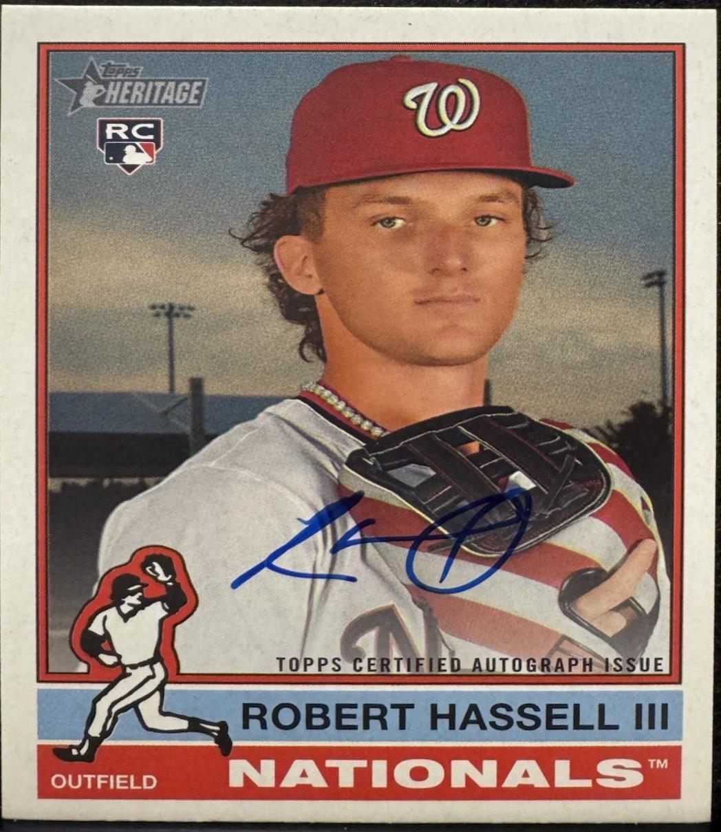 2025 Robert Hassell III #ROA-RHA