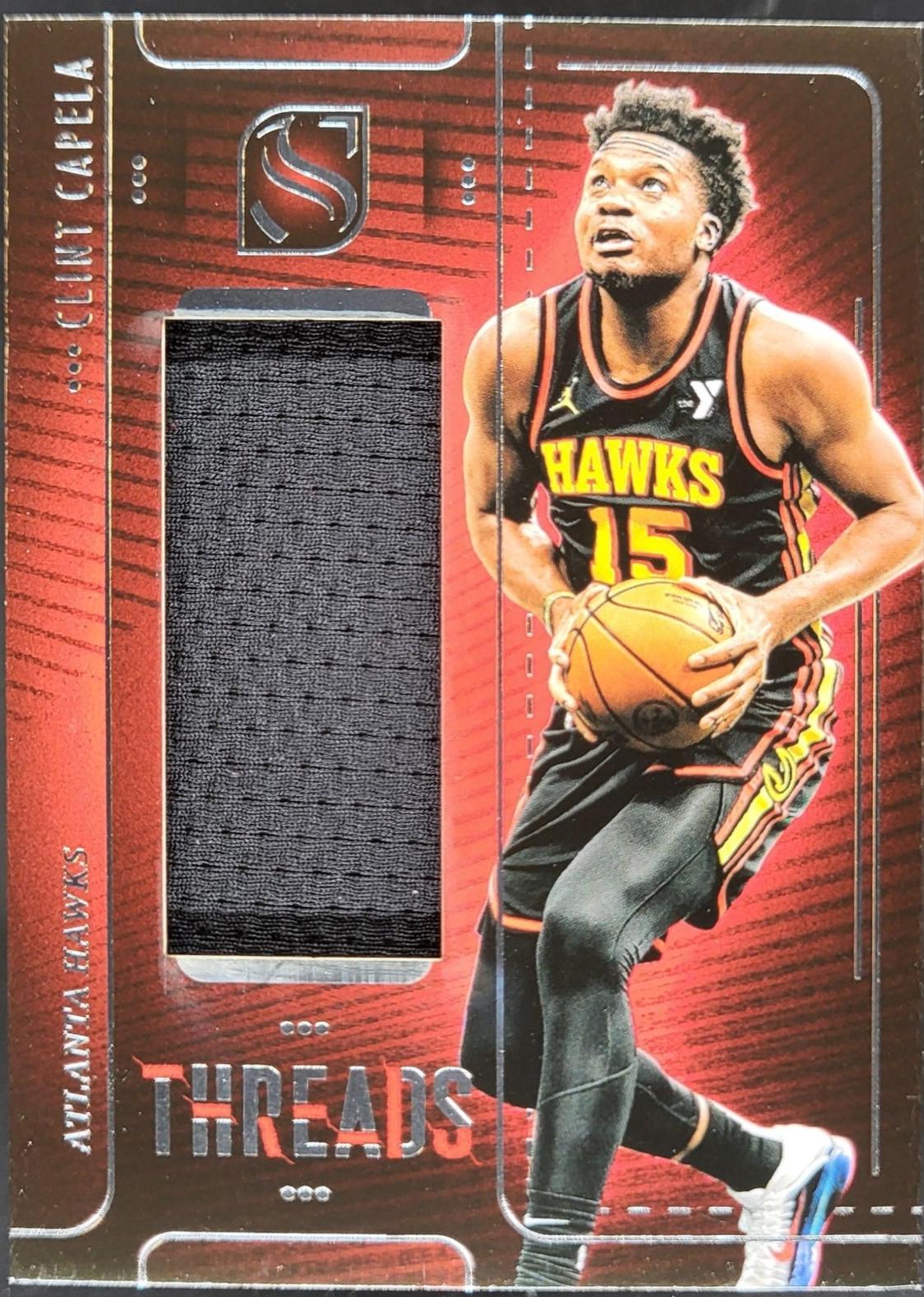 Clint Capela #59 2024 Panini Silhouette Threads Basketball