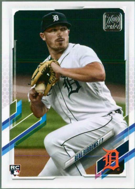 Beau Burrows #123 Baseball Cards 2021 Topps