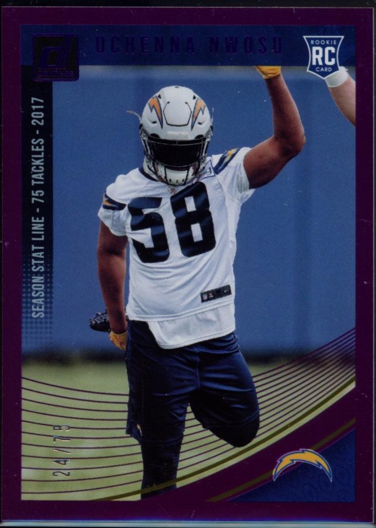 Uchenna Nwosu #369 2018 Donruss Football