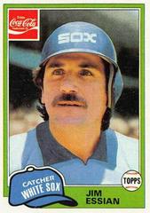 Jim Essian #4 Baseball Cards 1981 Coca Cola Prices
