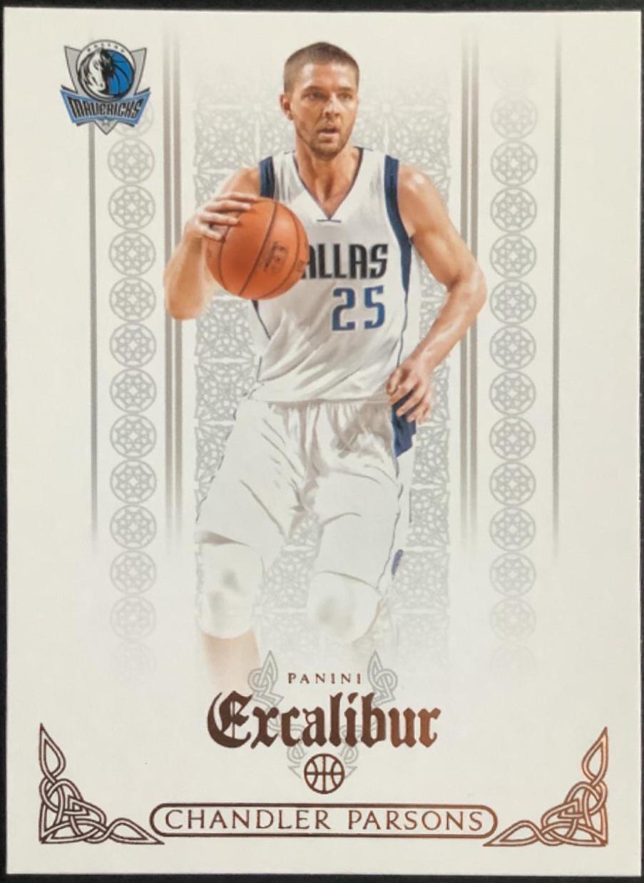Chandler Parsons #15 Basketball Cards 2014 Panini Excalibur