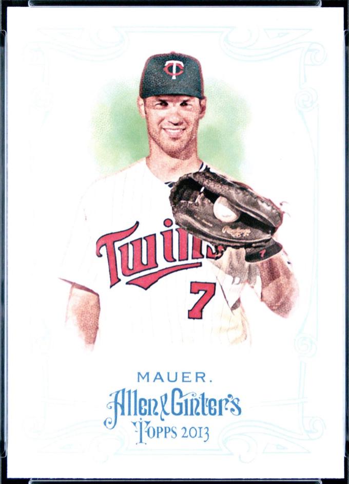 Joe Mauer #128 2013 Topps Allen & Ginter Baseball