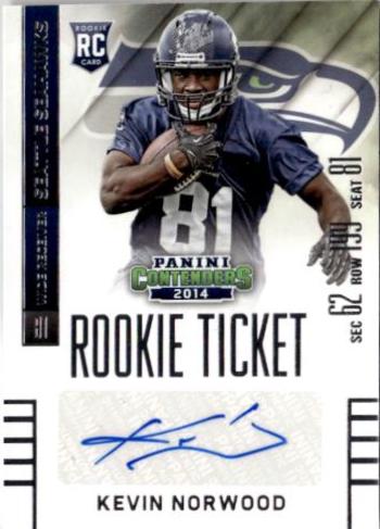 Kevin Norwood [Sec Autograph] #148