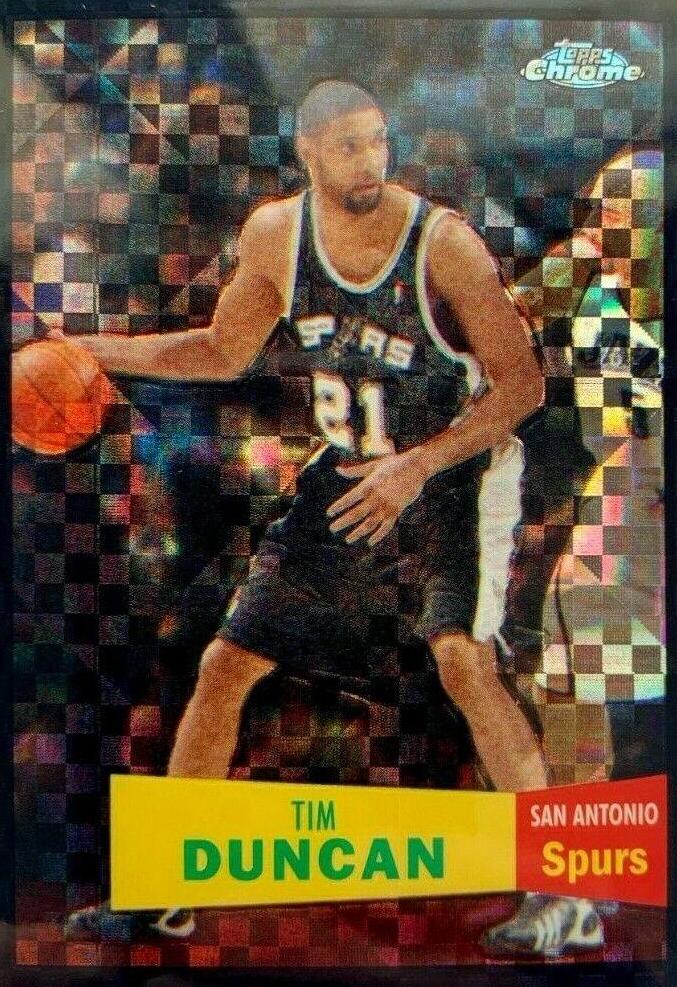 Tim Duncan [1957 Xfractor] #21