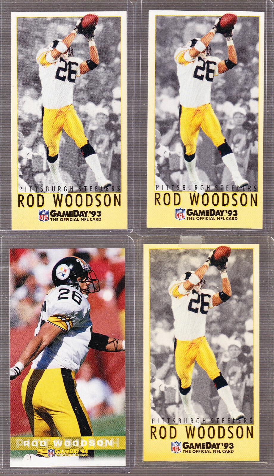 Rod Woodson #26 Football Cards 1993 Fleer Gameday