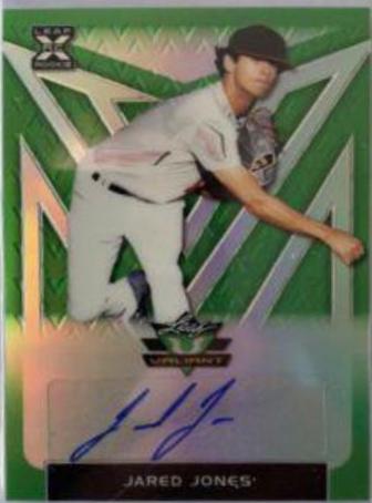 Jared Jones #BA-JJ1 2020 Leaf Valiant Autographs Baseball
