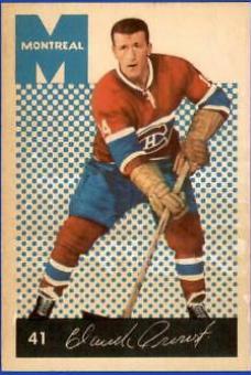 Claude Provost #41 Hockey Cards 1962 Parkhurst