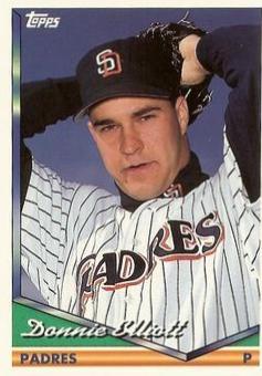 Donnie Elliott #17T Baseball Cards 1994 Topps Traded