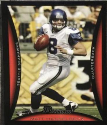 Matt Hasselbeck #9 Football Cards 2008 Bowman