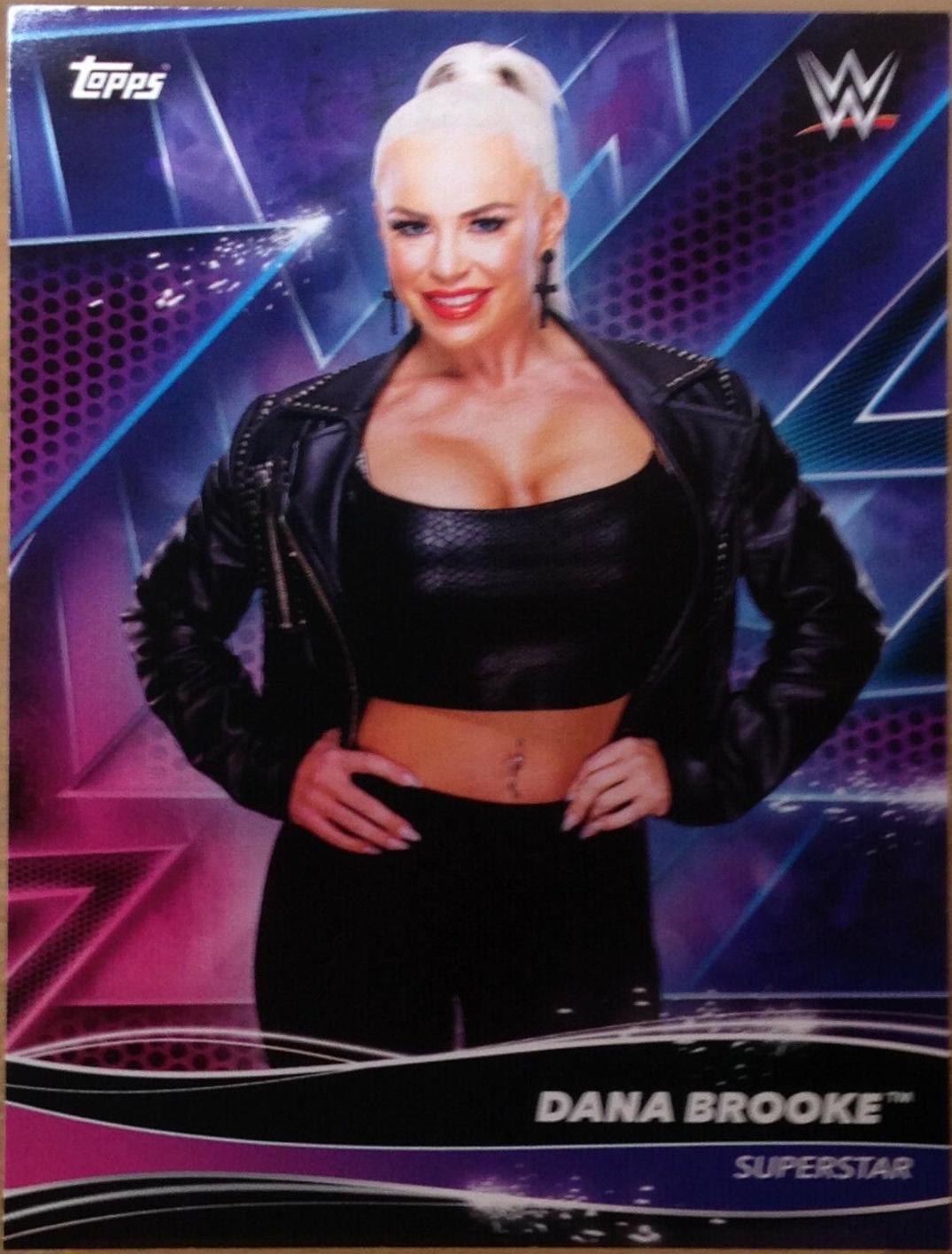 Dana Brooke #26 Wrestling Cards 2021 Topps WWE Superstars