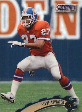 Steve Atwater #9 Football Cards 1997 Stadium Club