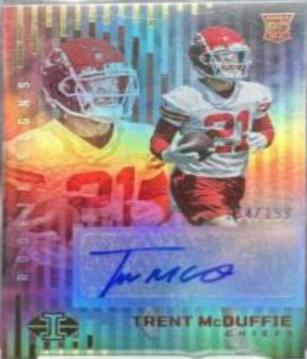 Trent McDuffie #RS-TM Football Cards 2022 Panini Illusions Rookie Signs
