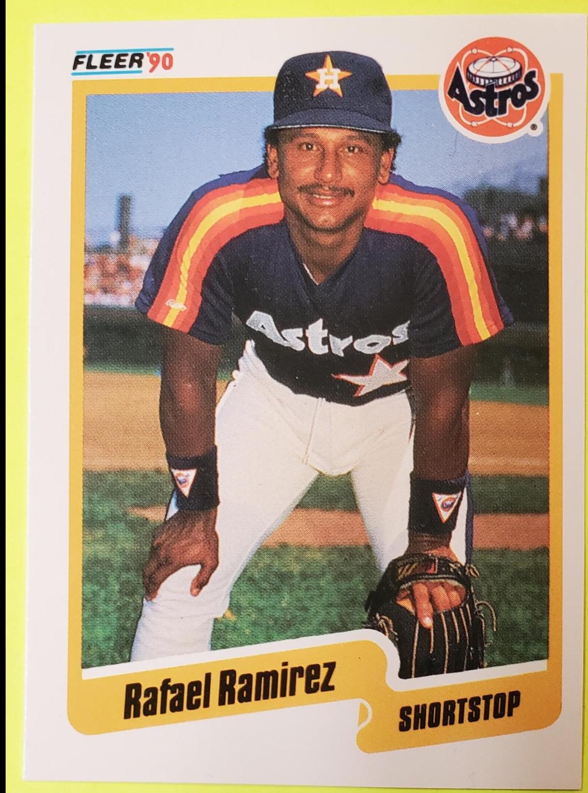 Rafael Ramirez #234 Baseball Cards 1990 Fleer