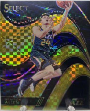 Grayson Allen #5 Basketball Cards 2018 Panini Select Phenomenon