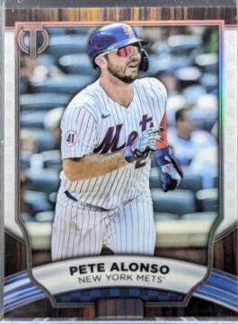 Pete Alonso #5 Baseball Cards 2022 Topps Tribute