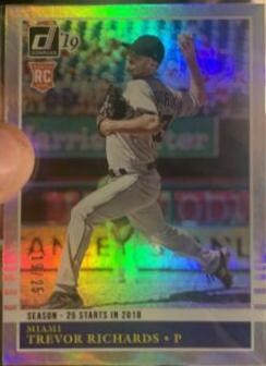 Trevor Richards #201 Baseball Cards 2019 Panini Donruss