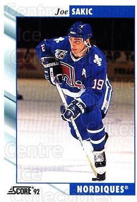 Joe Sakic #240 Hockey Cards 1992 Score
