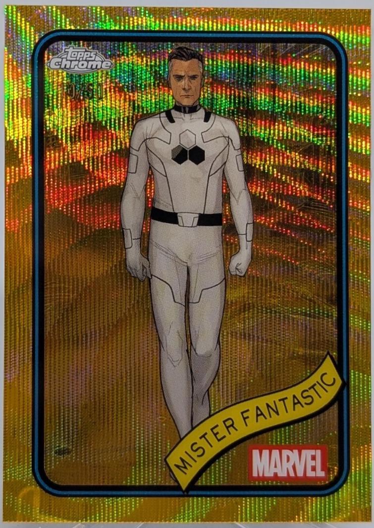Mister Fantastic Gold Wave Refractor