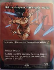 Elektra, Daughter of the Hand [Borderless Foil] #366