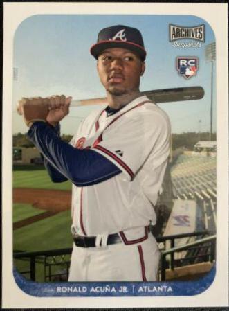 Ronald Acuna Jr. #AS-RAC Baseball Cards 2018 Topps Archives Snapshots