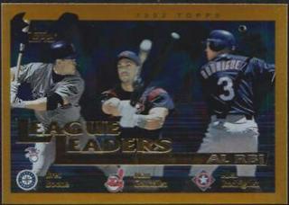 Bret Boone, Juan Gonzalez, Alex Rodriguez