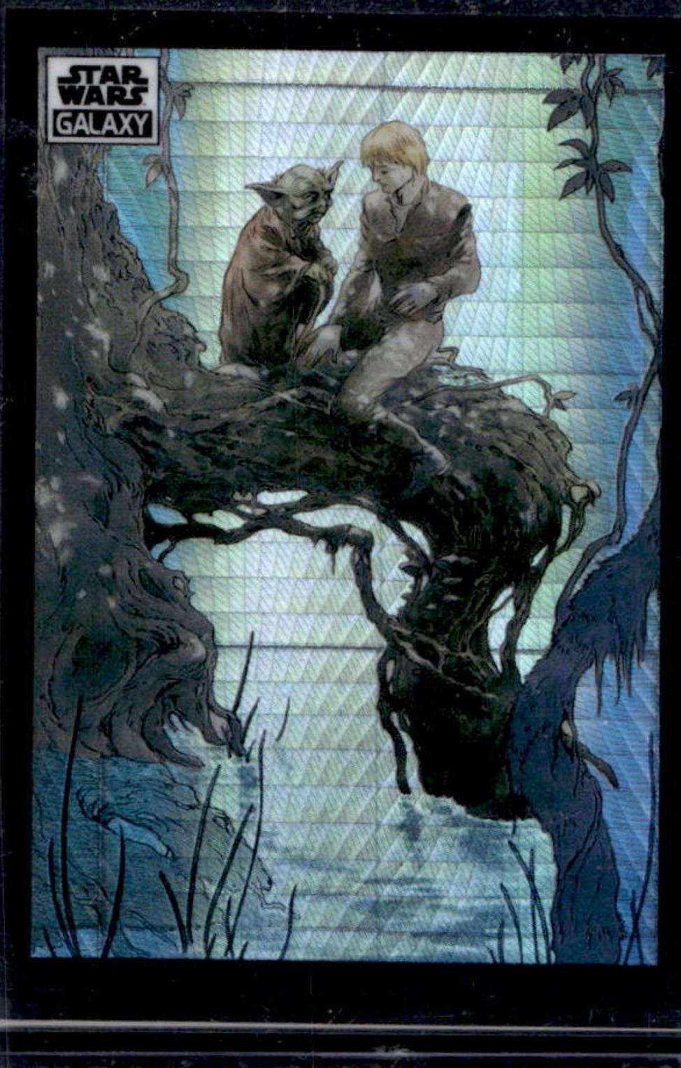 2022 Yoda and Luke Skywalker [Prism Refractor] #39