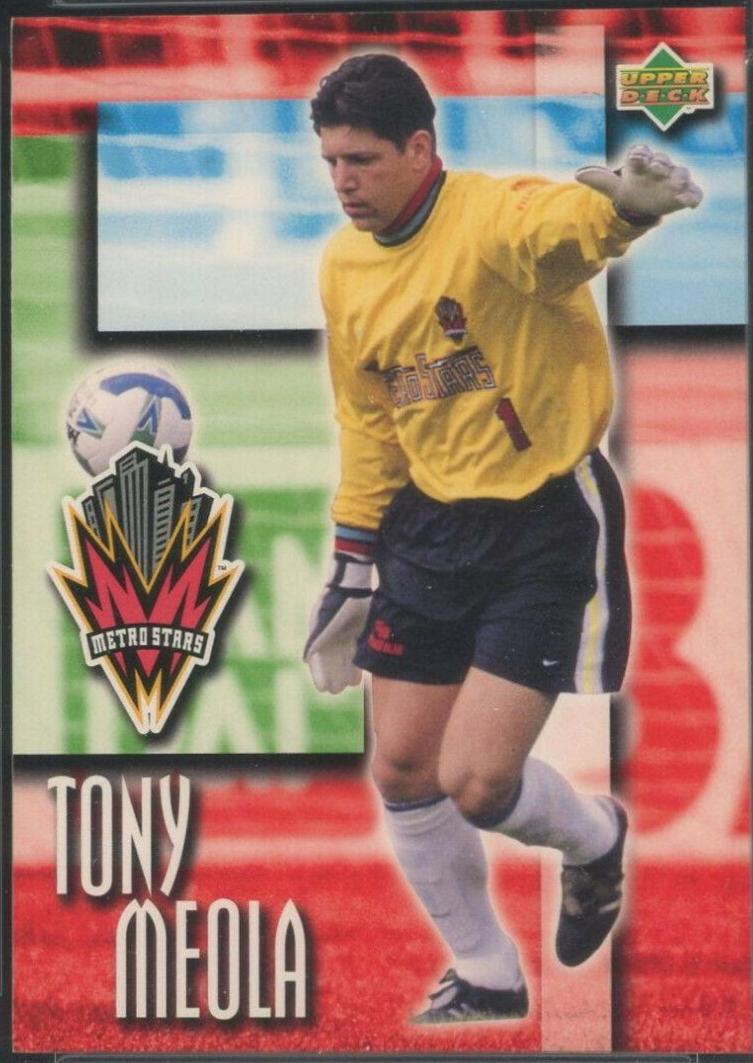 Tony Meola #28 Soccer Cards 1997 Upper Deck MLS
