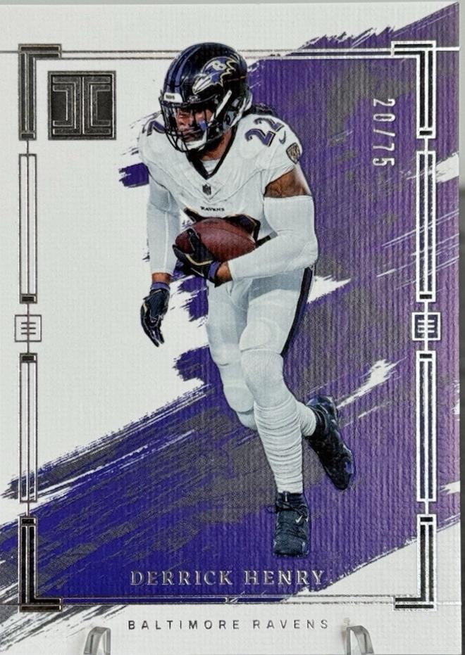 Derrick Henry #6 Football Cards 2024 Panini Impeccable