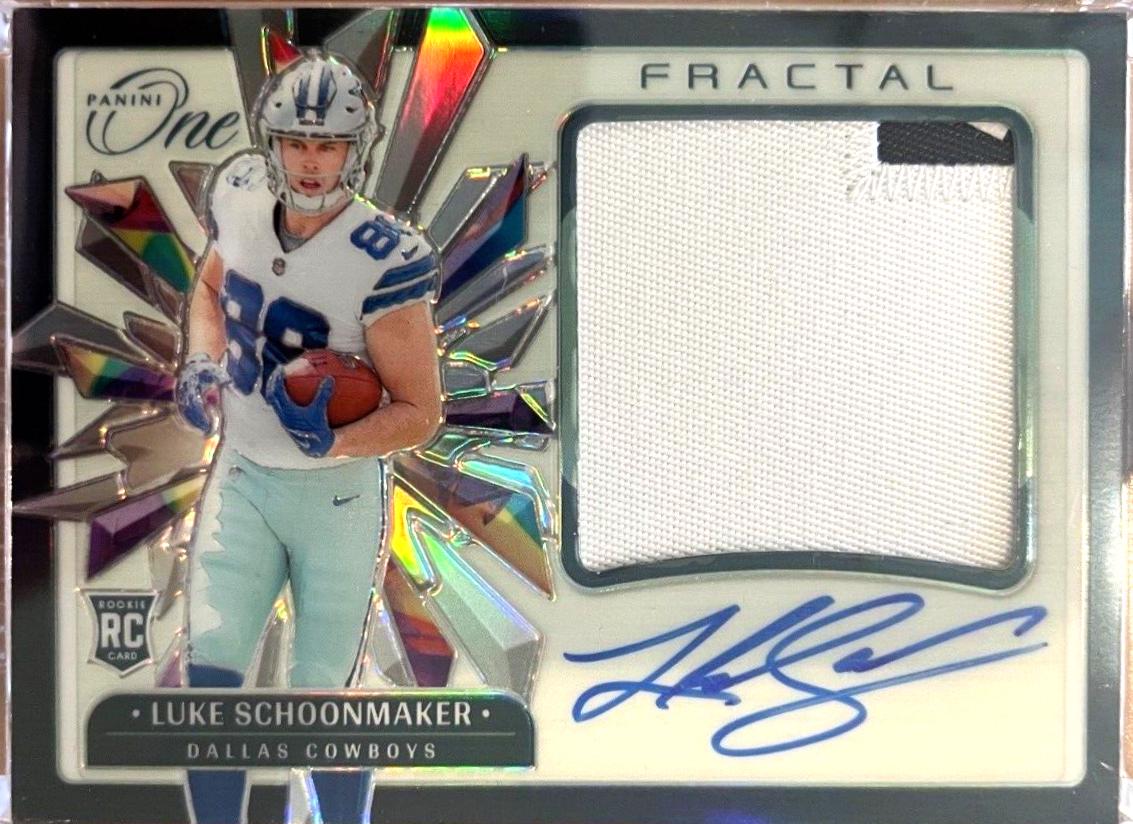 Luke Schoonmaker #383 2023 Panini One Football