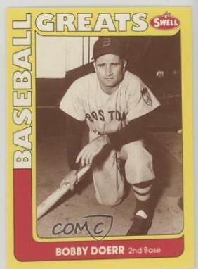 Bobby Doerr #25 Baseball Cards 1991 Swell Greats
