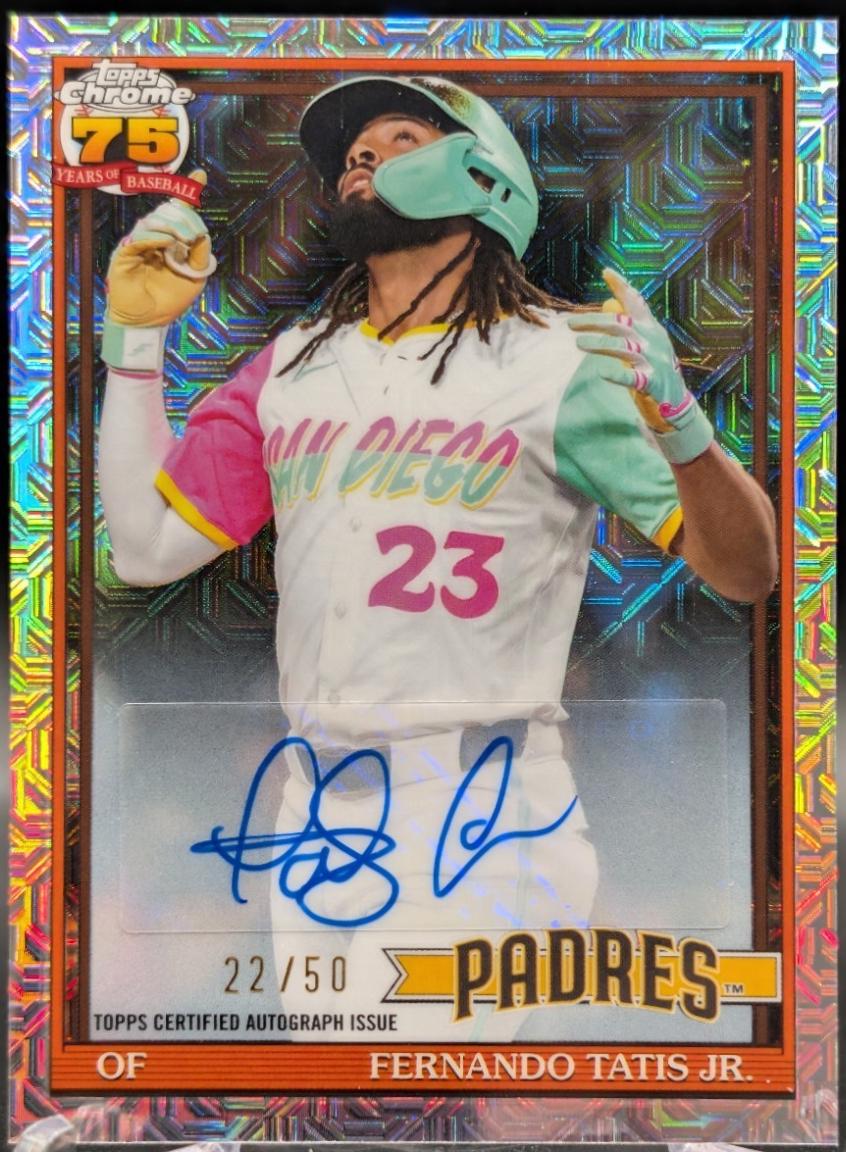 Fernando Tatis Jr. [Autograph] #91C-55 Prices | 2026 Topps 1991 Chrome ...