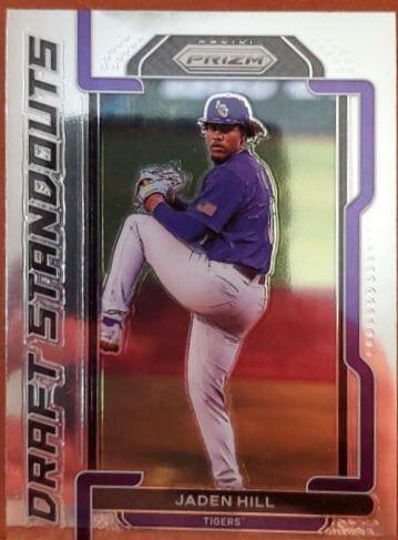 Jaden Hill #DS-JH Baseball Cards 2021 Panini Prizm Draft Picks Standouts