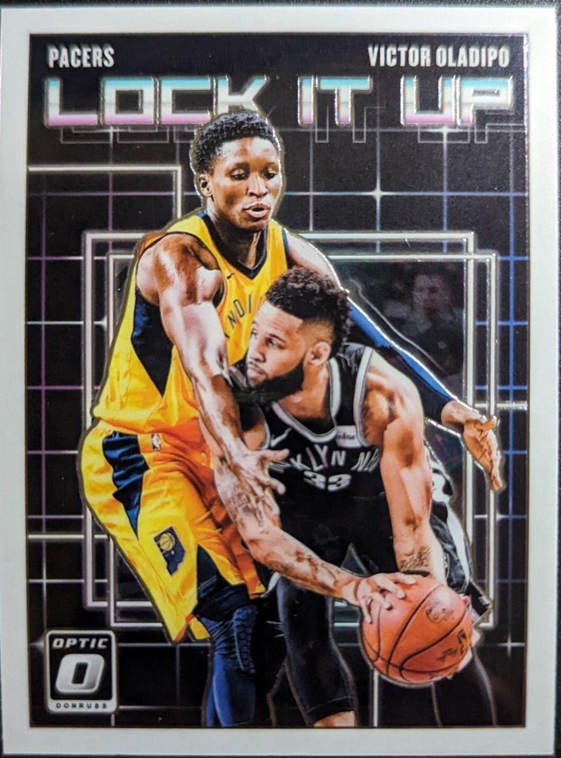 Victor Oladipo #2 Basketball Cards 2018 Panini Donruss Optic Lock It Up