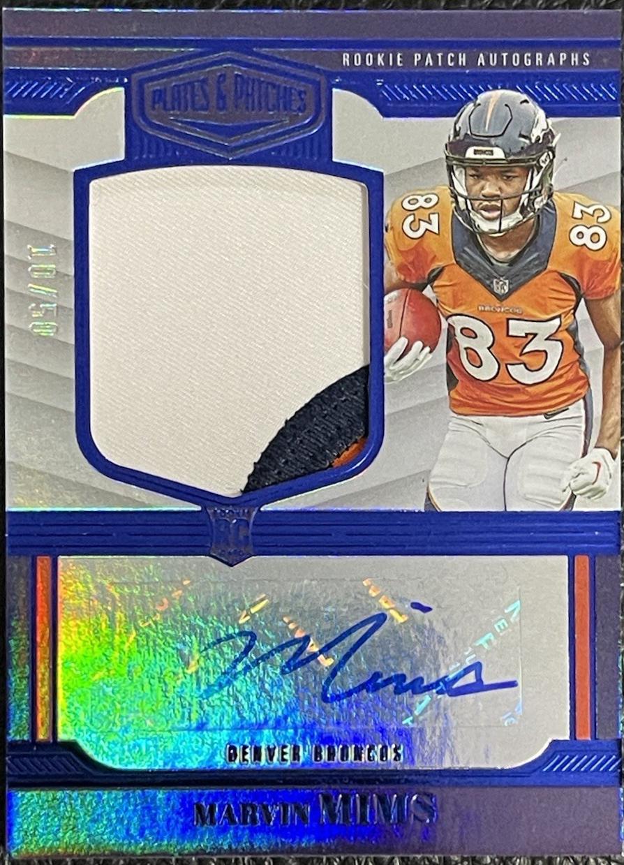 Marvin Mims [Blue] #RPA-19