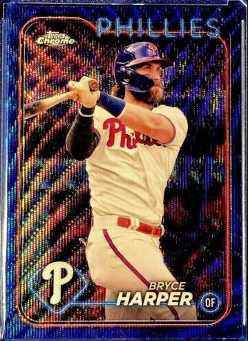 Bryce Harper [Blue Wave Refractor] #62