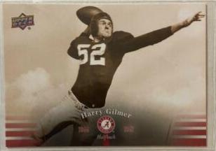 Harry Gilmer #2 Football Cards 2012 Upper Deck University of Alabama