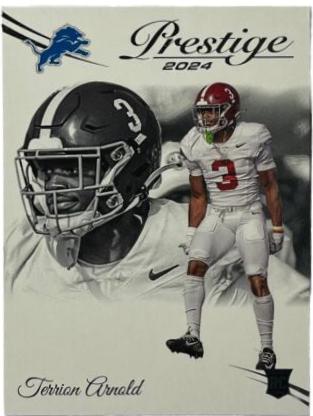 Terrion Arnold #315 Football Cards 2024 Panini Prestige