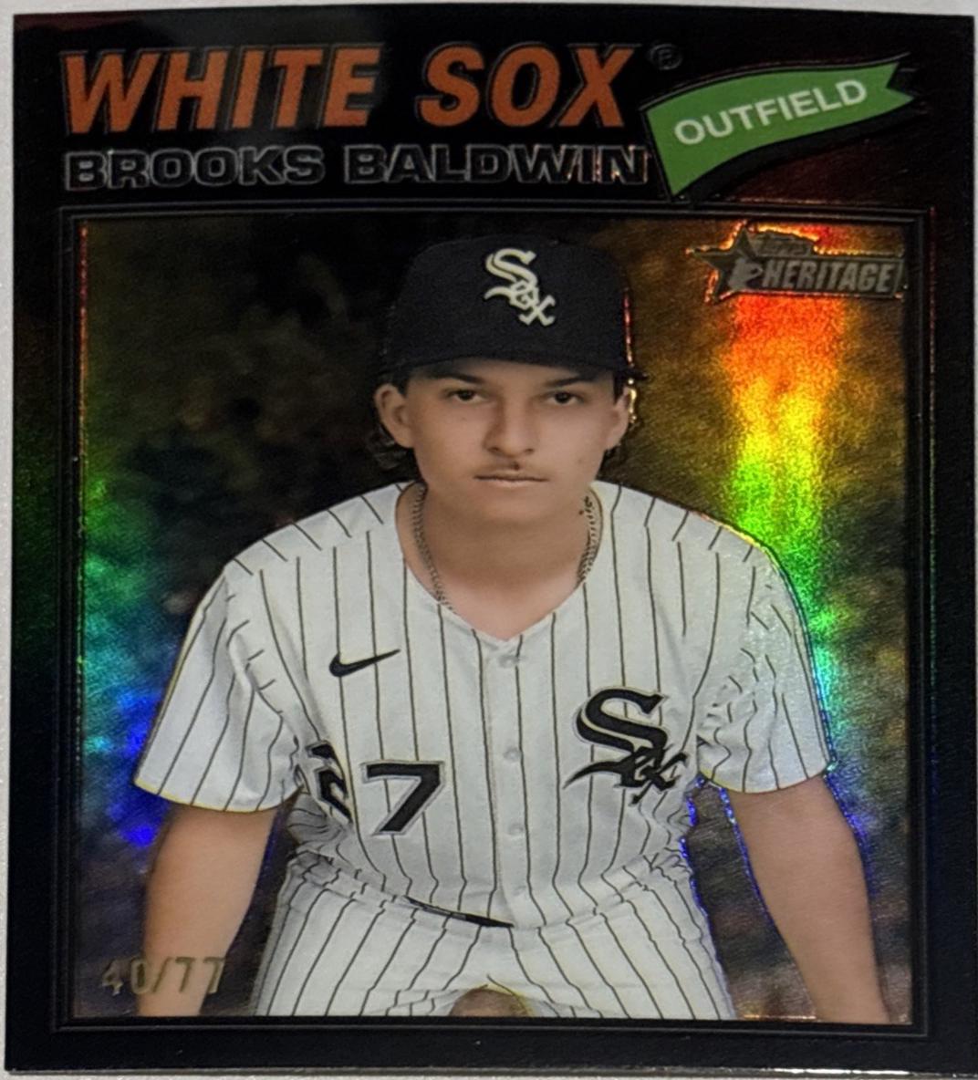Brooks Baldwin [Black Bordered Chrome] #274