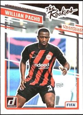 Willian Pacho #6 Soccer Cards 2023 Panini Donruss The Rookies