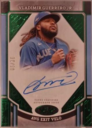 Vladimir Guerrero Jr. [Green Foil] #ASA-VG