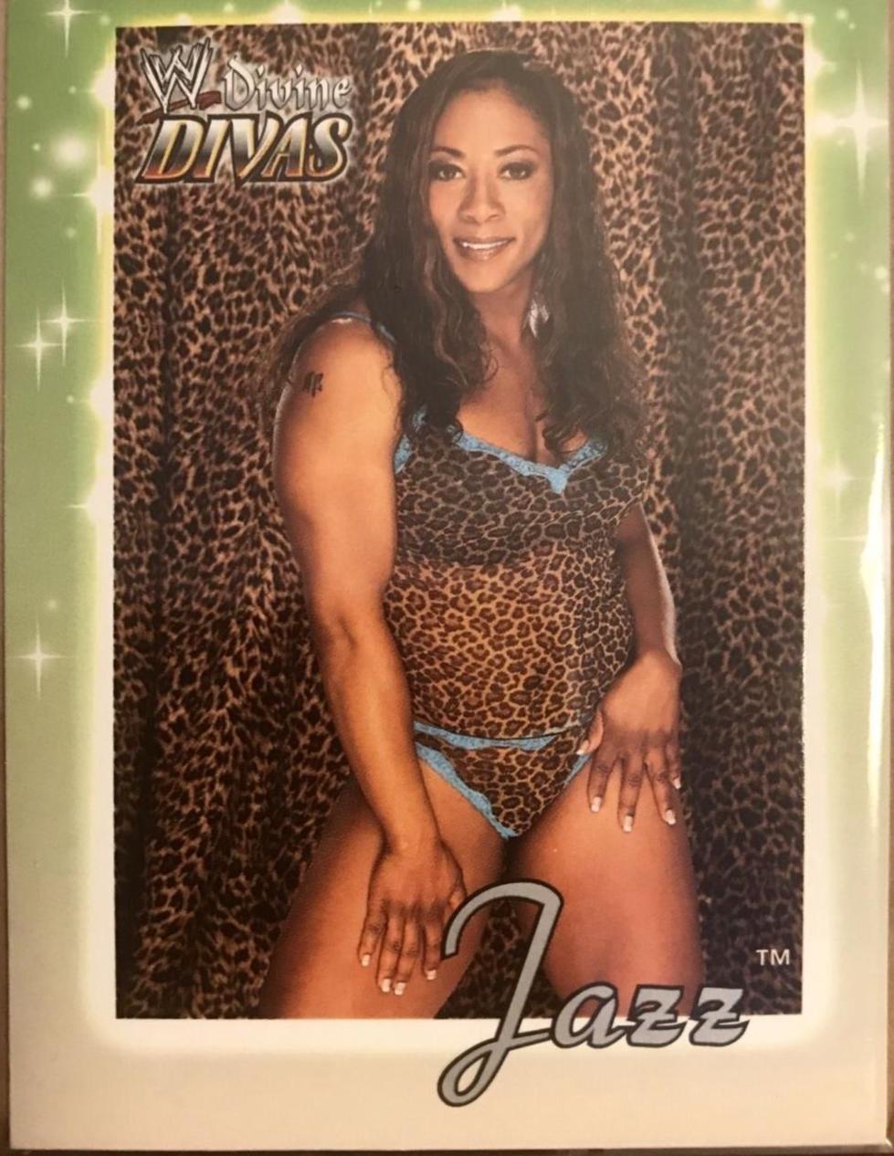 Jazz #21 Wrestling Cards 2003 Fleer WWE Divine Divas