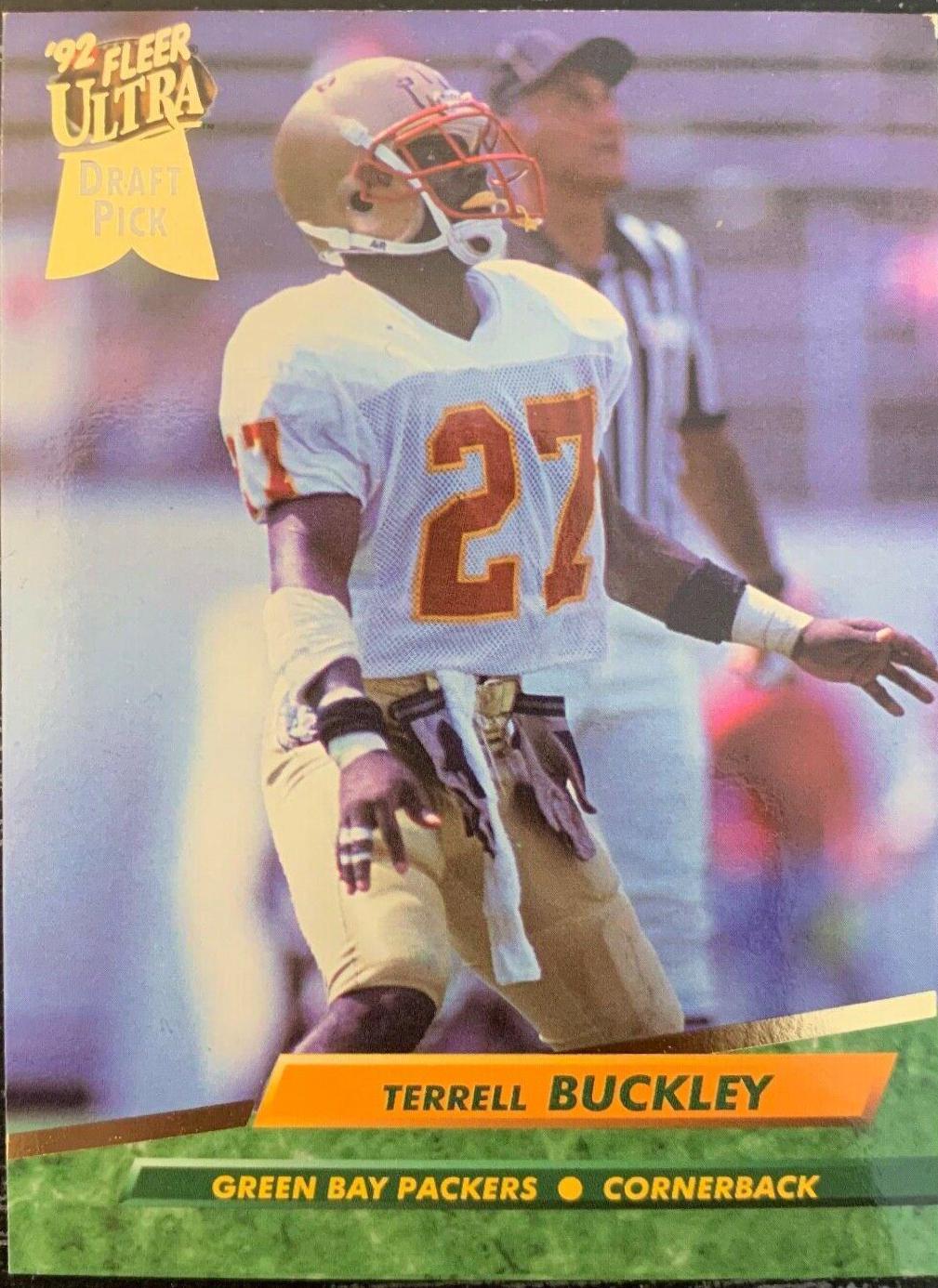 Terrell Buckley #420 Football Cards 1992 Ultra