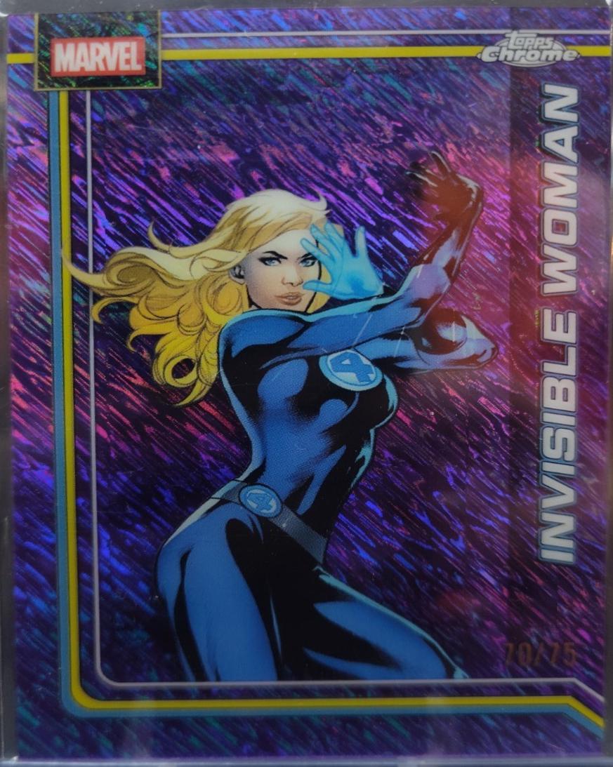 Invisible Woman Purple Shimmer Refractor