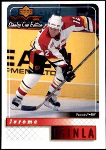 Jarome Iginla #33 Hockey Cards 1999 Upper Deck MVP Stanley Cup Edition