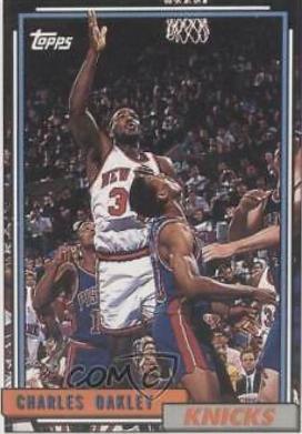 Charles Oakley #127 Basketball Cards 1992 Topps