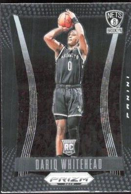 Dariq Whitehead #169 Basketball Cards 2023 Panini Prizm Deca