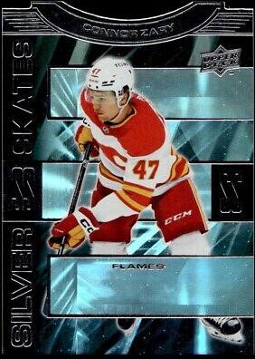 Connor Zary #SS-11 Hockey Cards 2023 Upper Deck Silver Skate