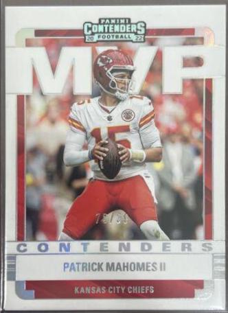 Patrick Mahomes II [Silver] #MVP-PMA Prices | 2022 Panini Contenders ...