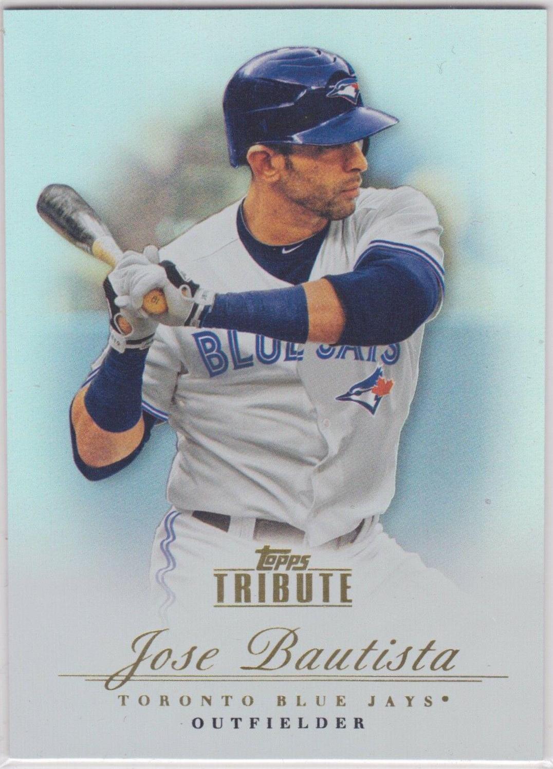 Jose Bautista #3 Baseball Cards 2012 Topps Tribute